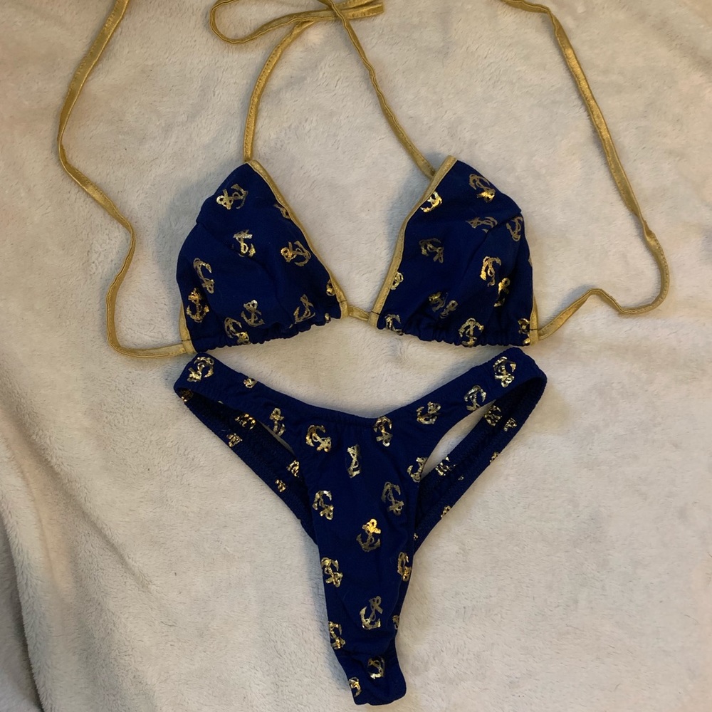 Teensy Weensy Anchor Swim Suit / Rave Attire